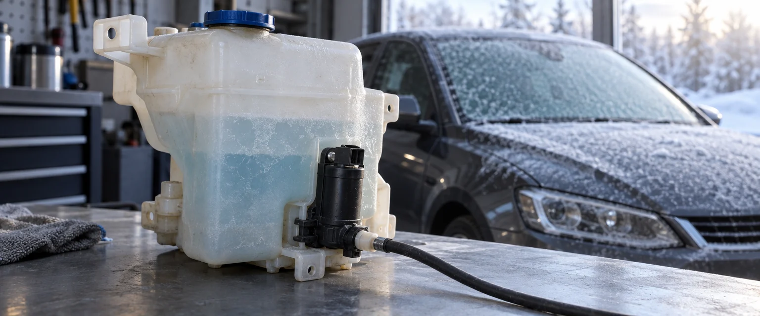Lave-glace gelé : faut-il vraiment remplacer la pompe ?
