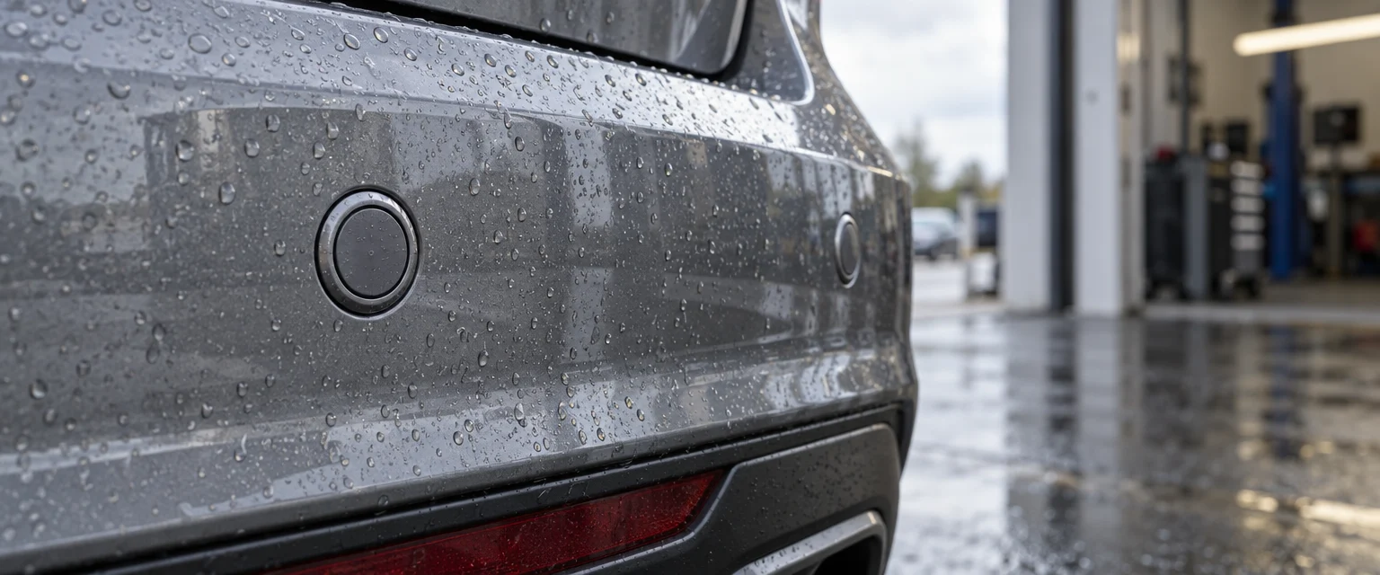 Radar de recul qui bipe sous la pluie : ne changez pas le capteur trop vite